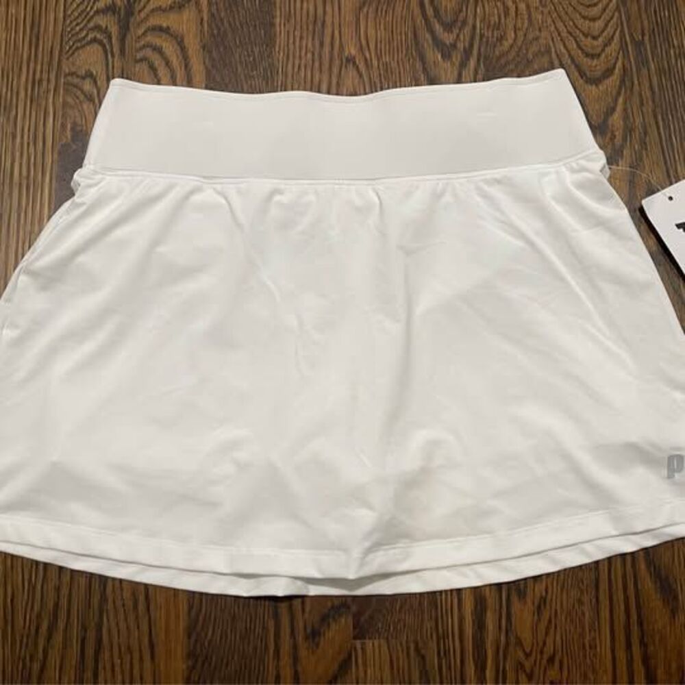 NWT Women’s Medium Prince Tennis Skirt White Classic Elegant